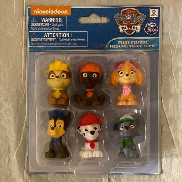 Spin Master Paw Patrol Figure Set 6 Piece. - Picture 1 of 3